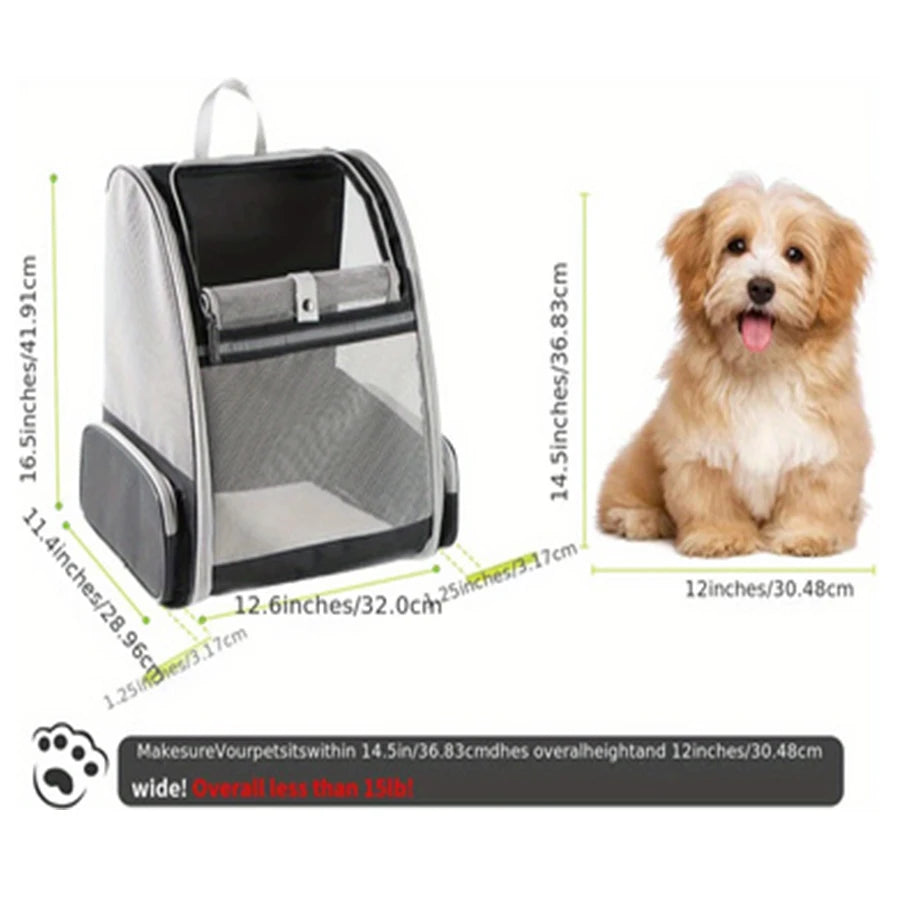 Innovative Traveler Bubble Backpack Pet Carriers for Cats