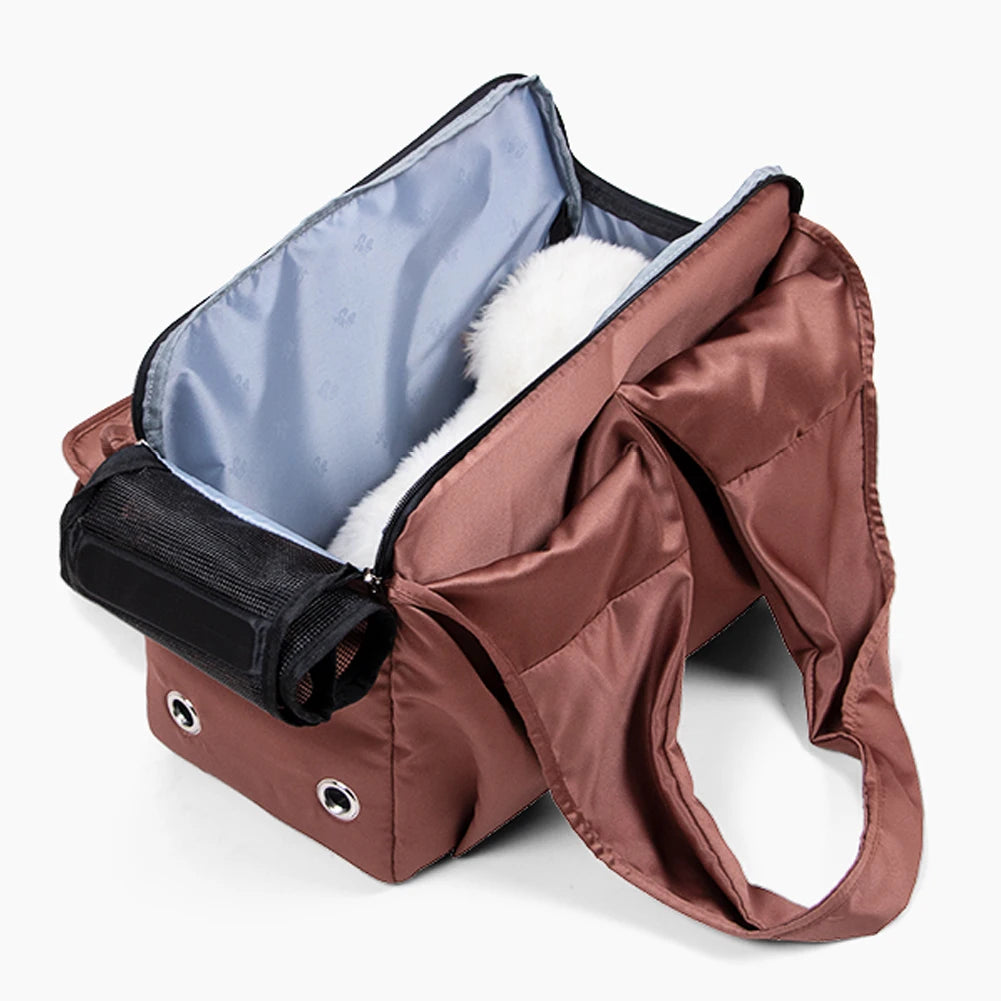 Breathable Cat Carrier Bag Cats Transporter Bag Portable