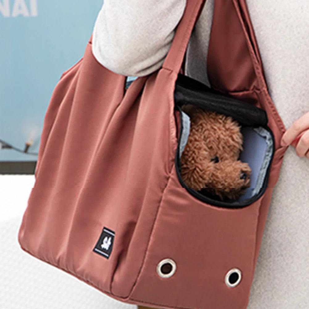 Breathable Cat Carrier Bag Cats Transporter Bag Portable