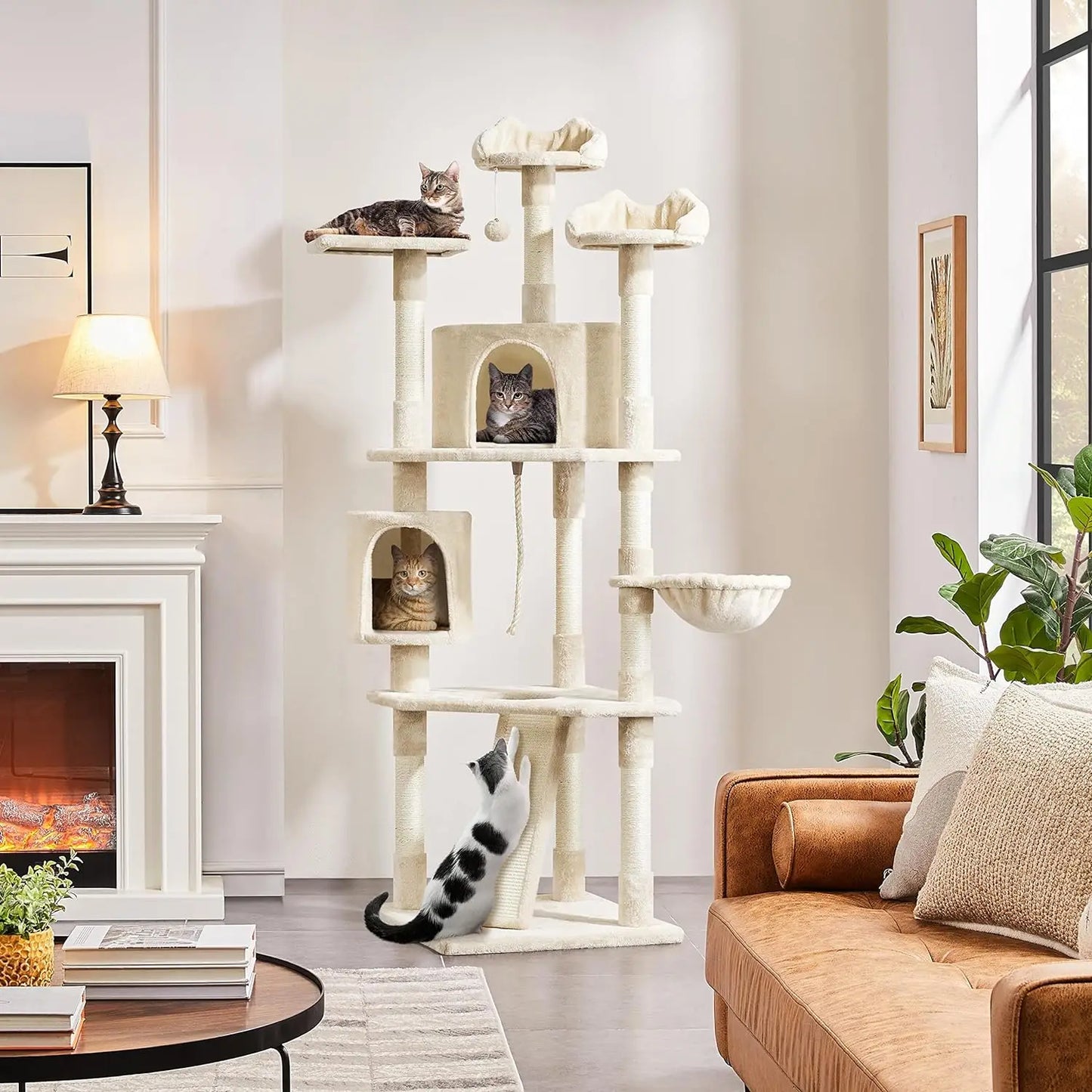 79in Multi-Level Cat Tree Indoor