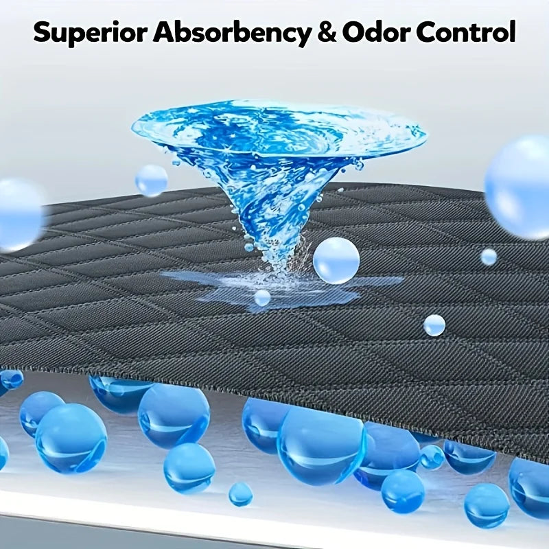 Washable Dog Urine Mats, Waterproof Pet Floor Carpets