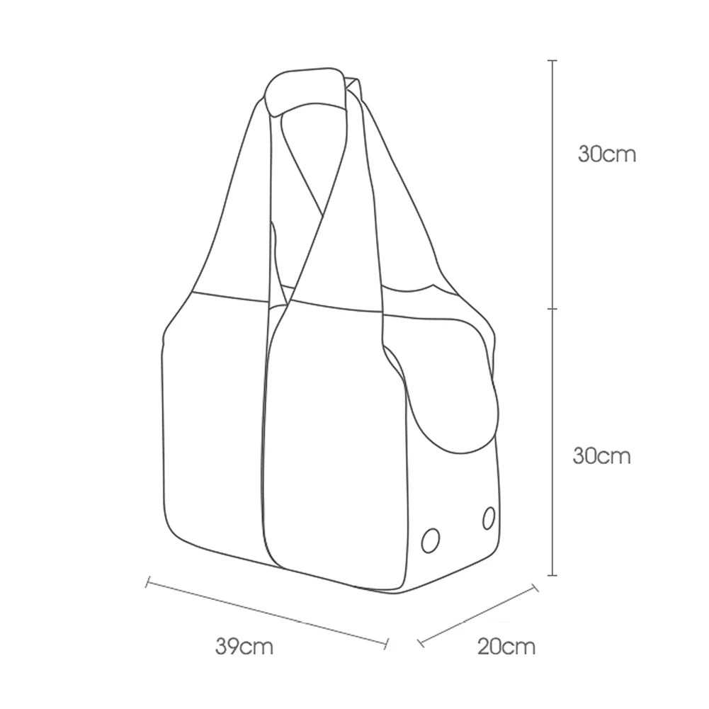 Breathable Cat Carrier Bag Cats Transporter Bag Portable