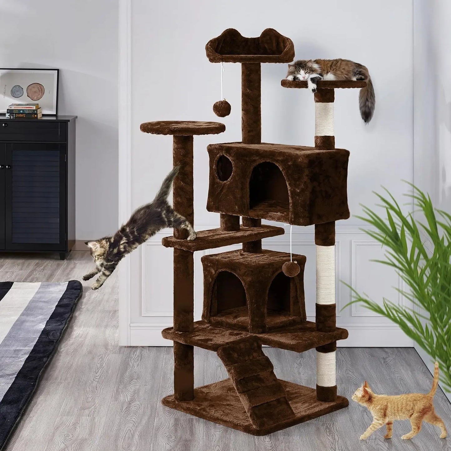 79in Multi-Level Cat Tree Indoor