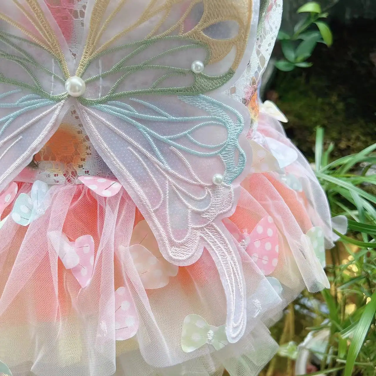 Cat Princess dress Puff Skirt for dog