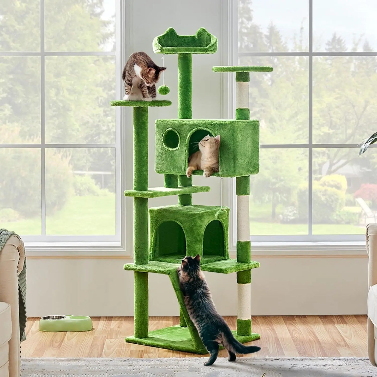 79in Multi-Level Cat Tree Indoor