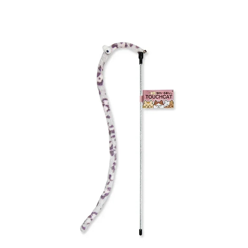 Cat Toy Feather Teaser Wand