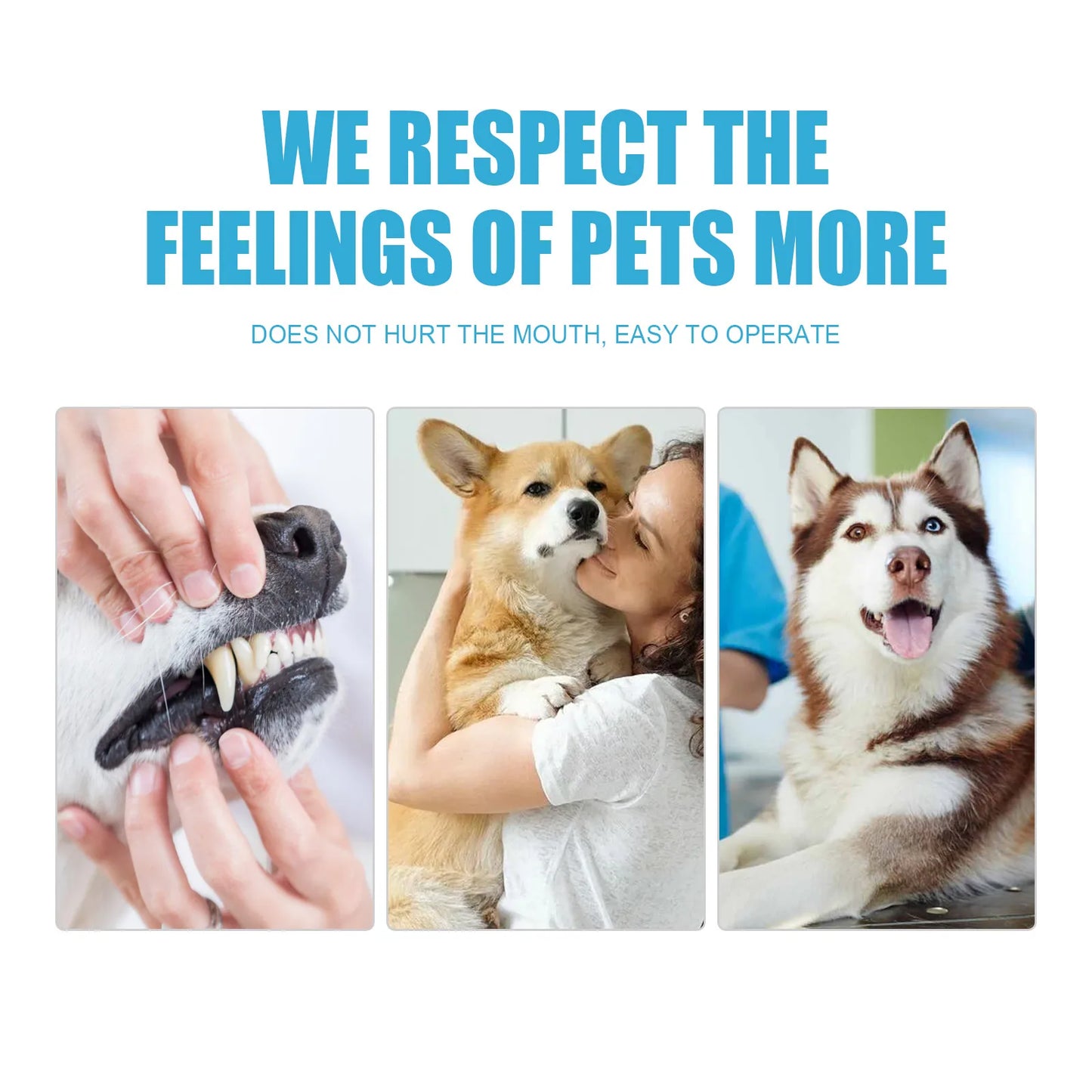 60g Pet Toothpaste Cat Dog Fresh Breath Cleaning Tartar