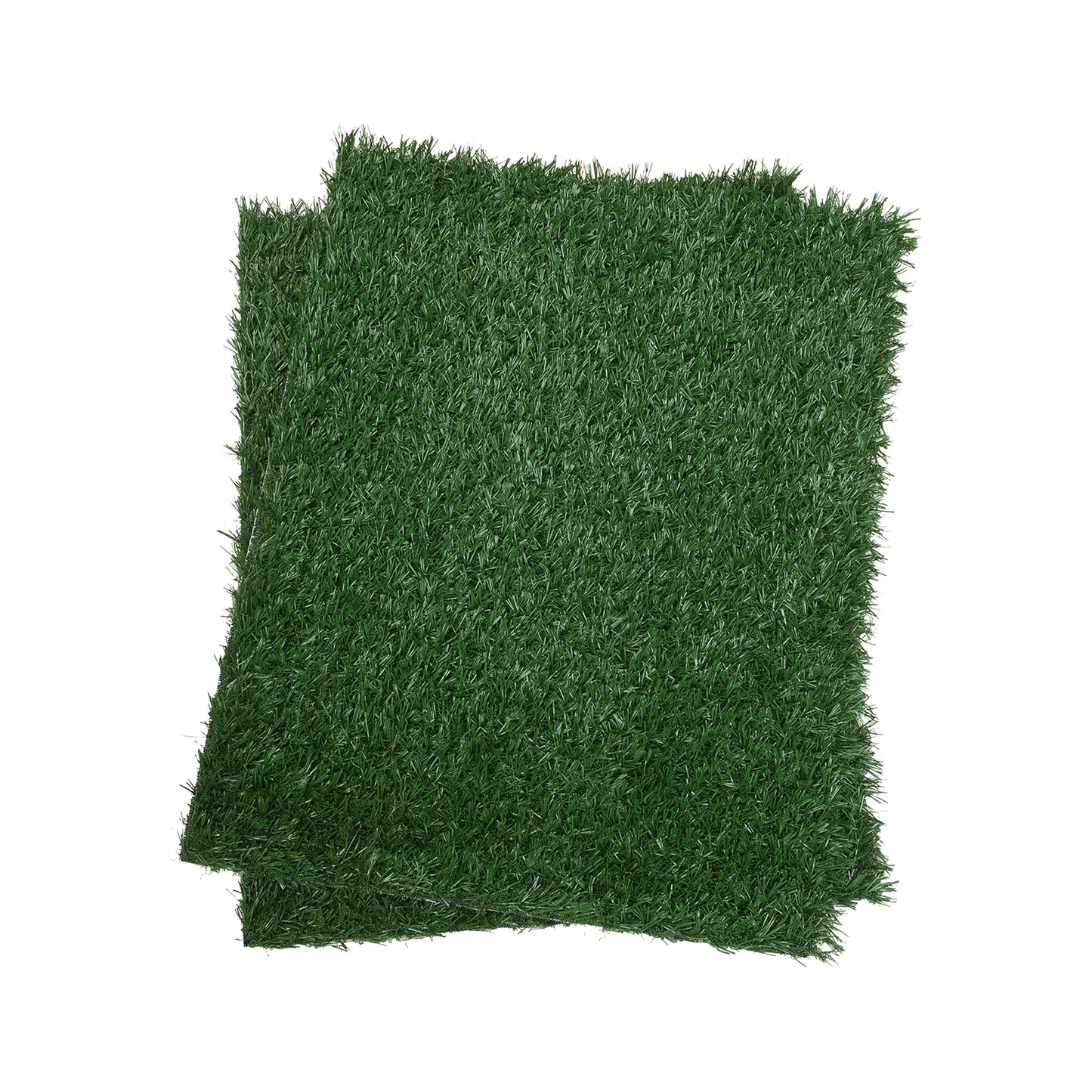 2PCS Realistic Artificial Grass Rug for Pet Potty Training