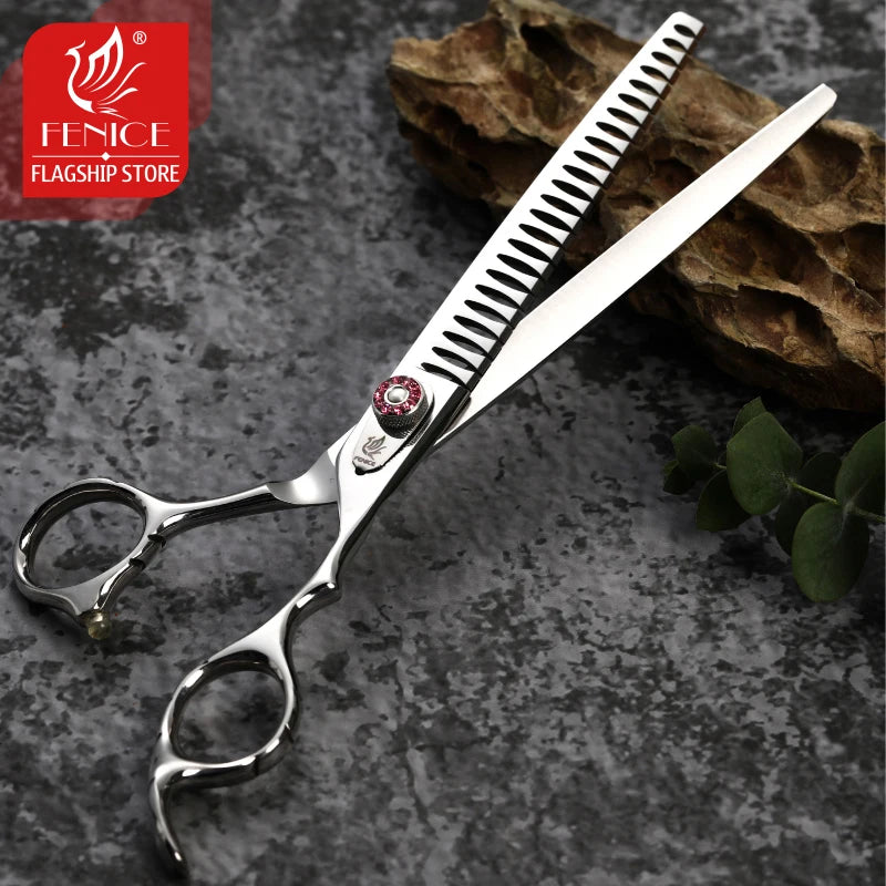 Fenice 7.5inch Professional Dog Grooming Chunker Shears