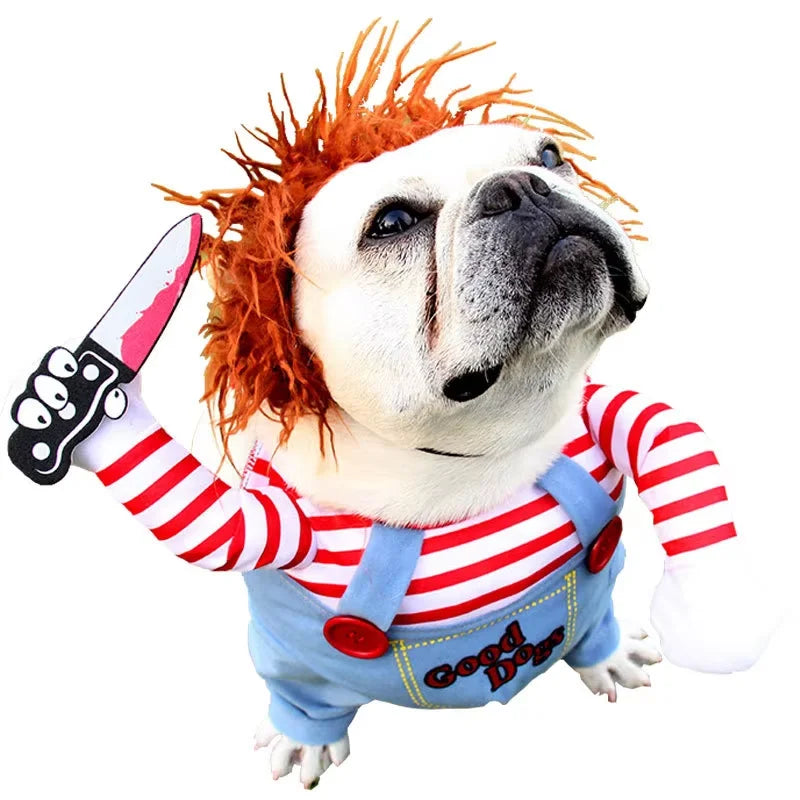 Chucky Halloween Costume Dog/Cat