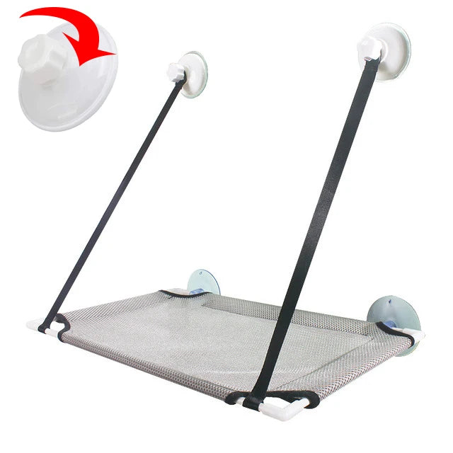 Cat Bed Hanging Window Double-Layer Pet Hammock Seat