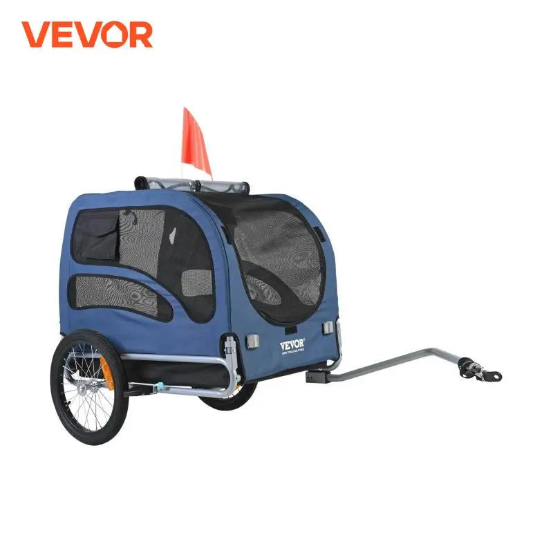 VEVOR 100 lbs Pet Cart Bicycle Carrier Dog Bike Trailer