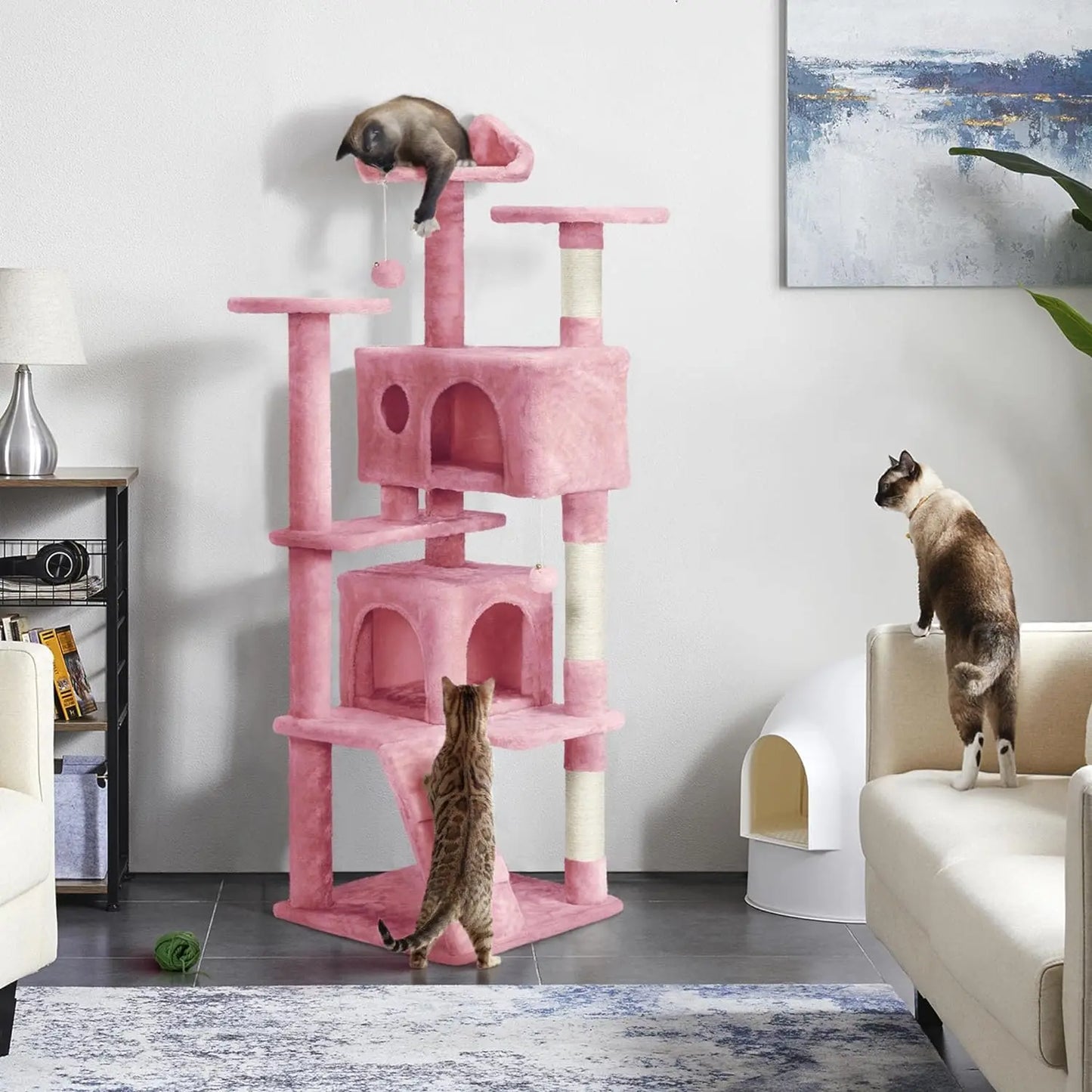 79in Multi-Level Cat Tree Indoor