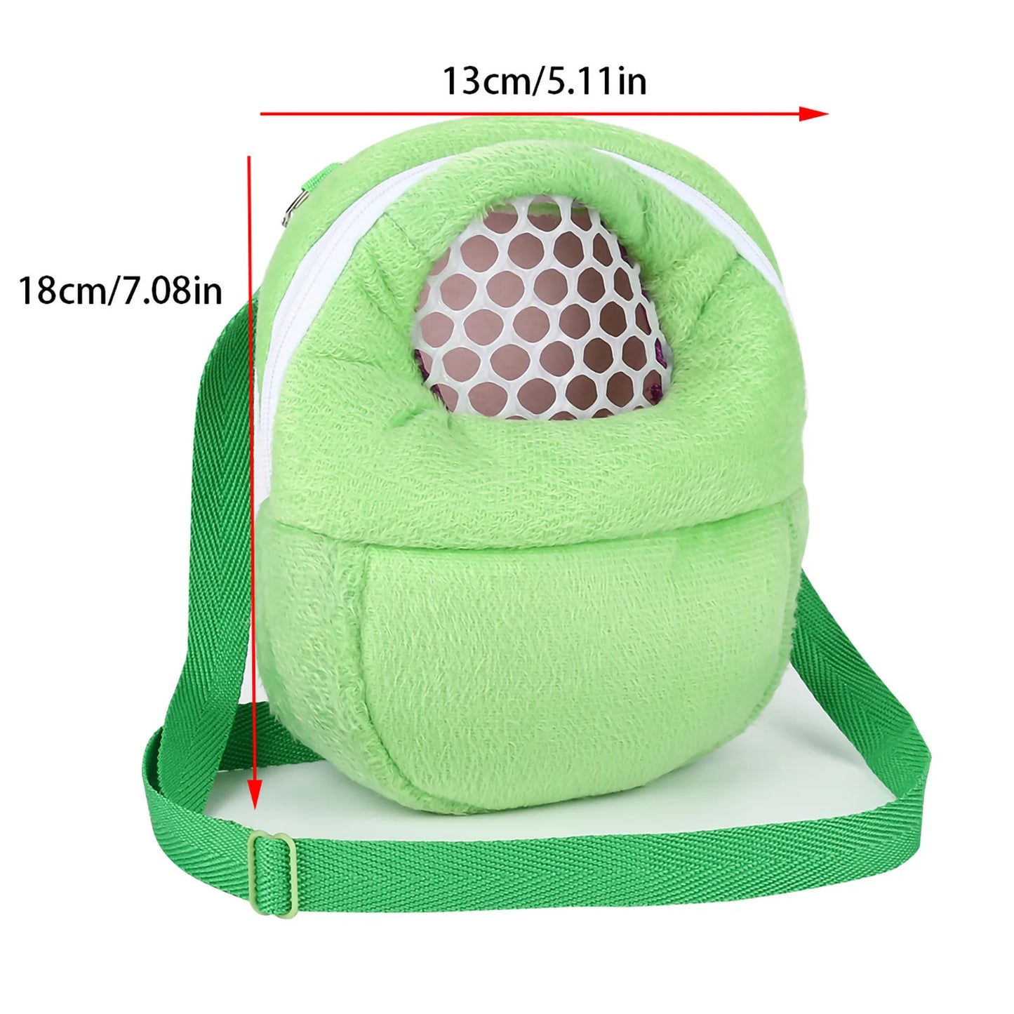 Rat Carrier Hamster Hedgehog Ferret Sleep Traveling Bag Pocket