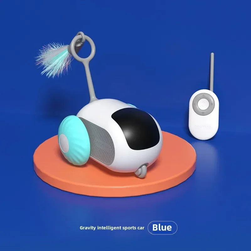 Automatic Rolling Remote Control Car Interactive Cats Toy