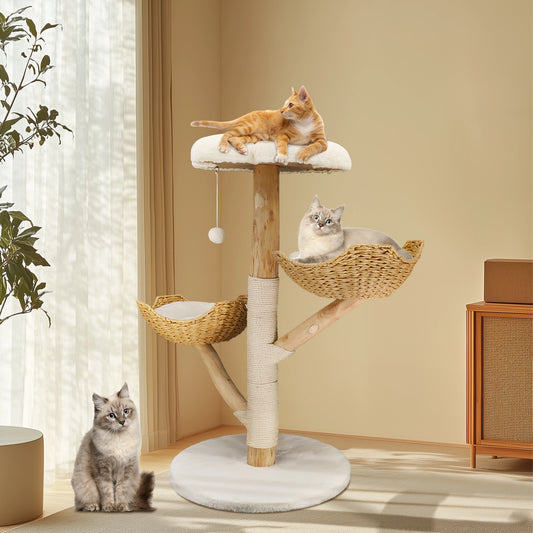 Bingopaw Cat Tree Tower Condo Furniture Scratch Post Play