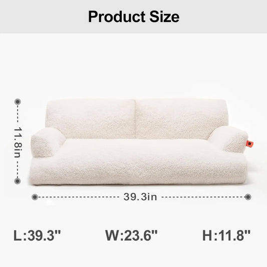 Mewoofun Dog Sofa Bed 40 Lx24 Wx12 H Washable Cover