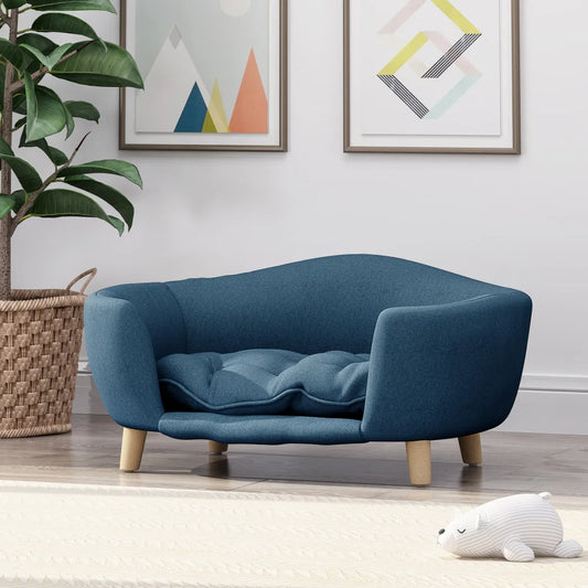 Dog Bed Premium Large Dog Sofa Bed Luxury Leather Couch