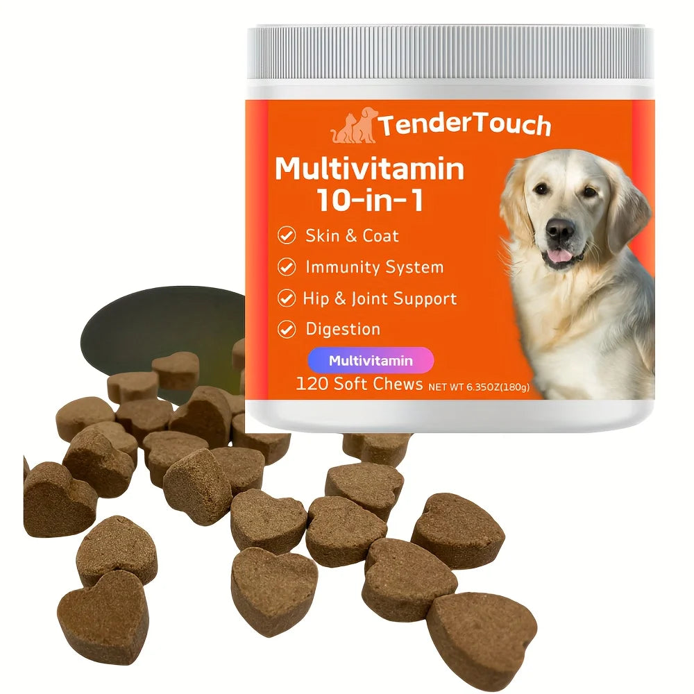 240 Chews - 2 Pack TenderTouch Dog Multivitamin Supplement