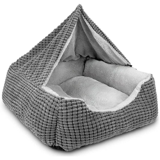 Dog Beds for Large Medium Small Dogs, Rectangle Cave Bed