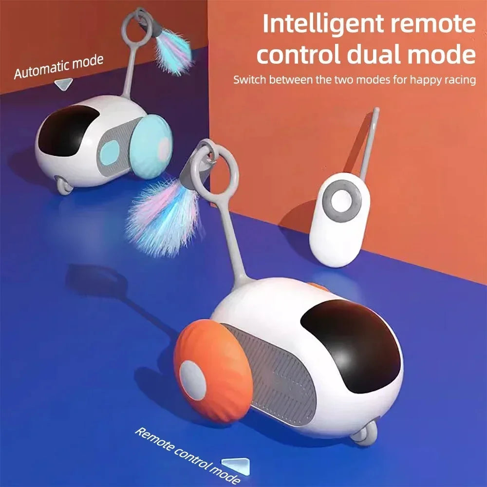 Automatic Rolling Remote Control Car Interactive Cats Toy
