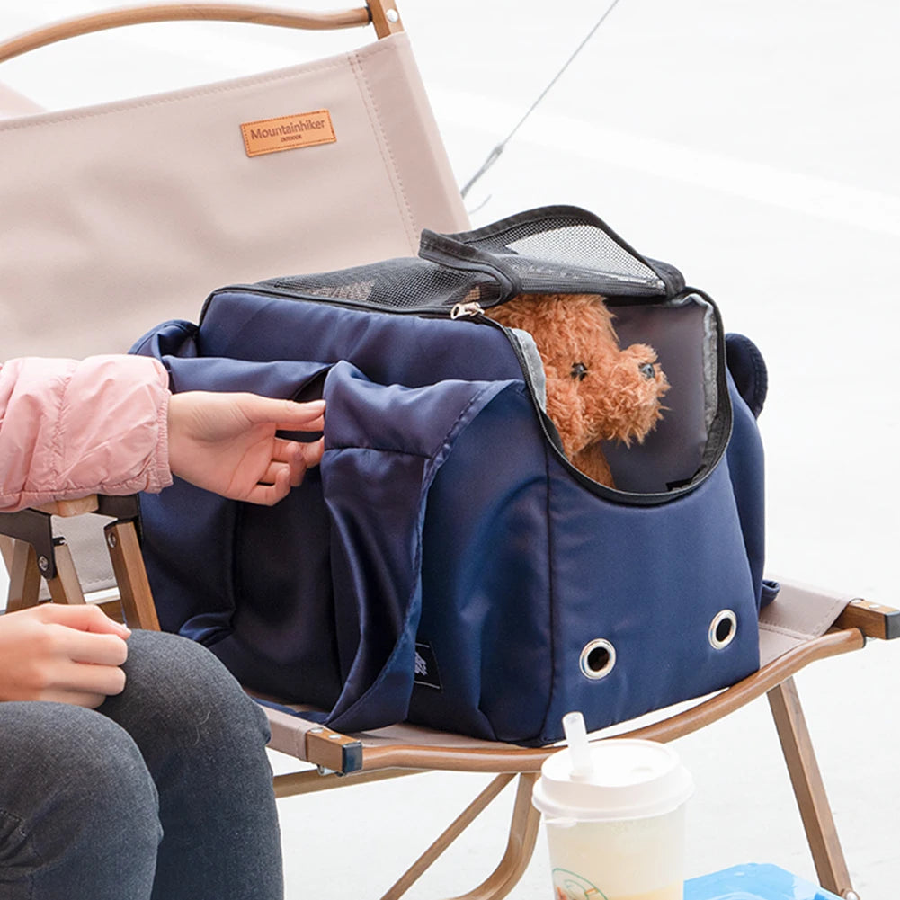 Breathable Cat Carrier Bag Cats Transporter Bag Portable