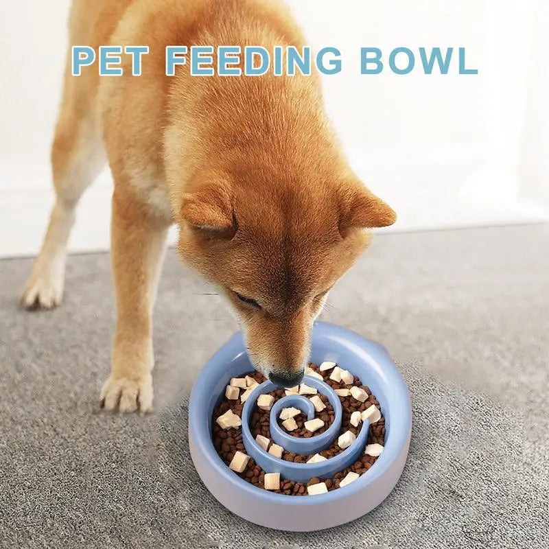 Anti Gulping Non-Slip Slow Eating food dish
