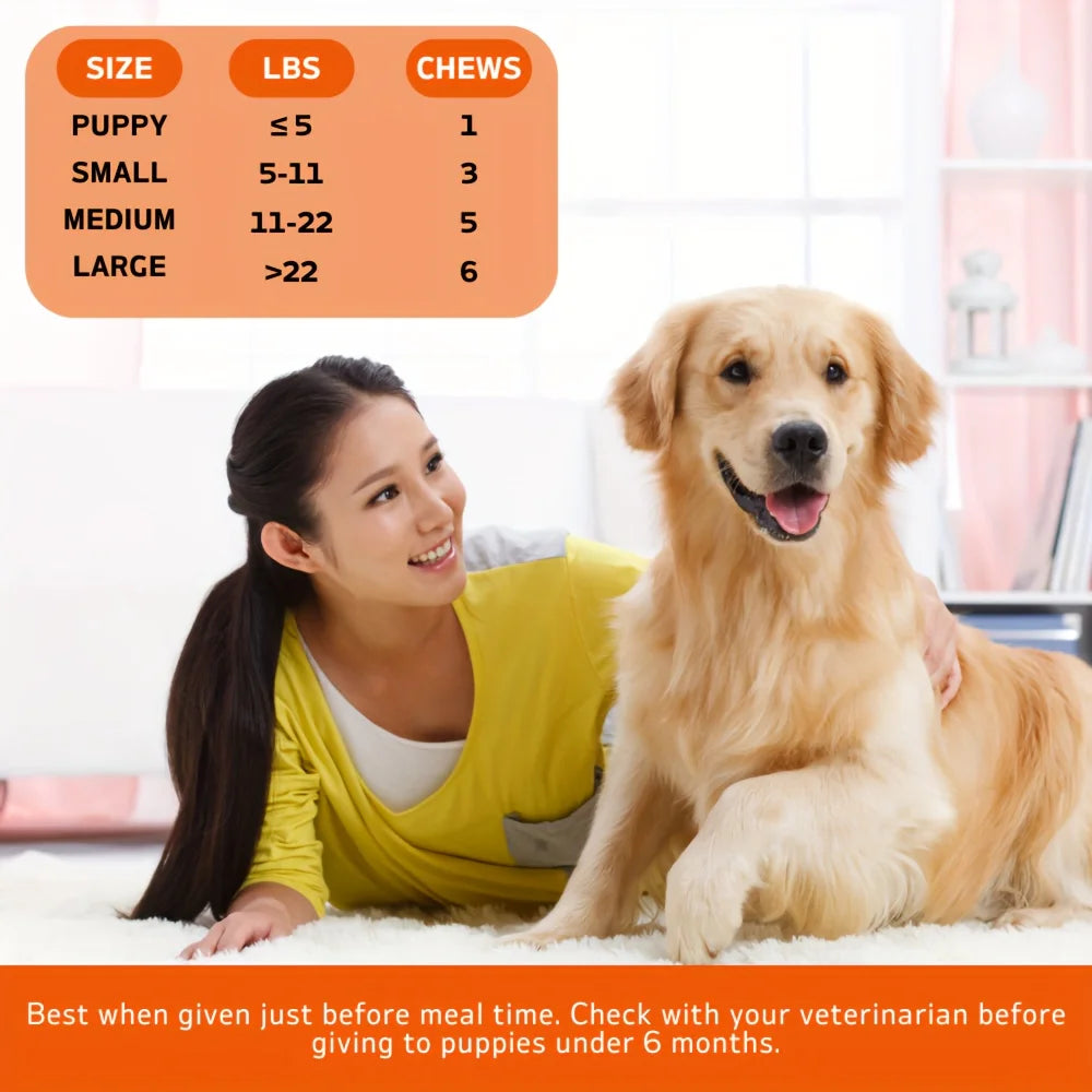240 Chews - 2 Pack TenderTouch Dog Multivitamin Supplement