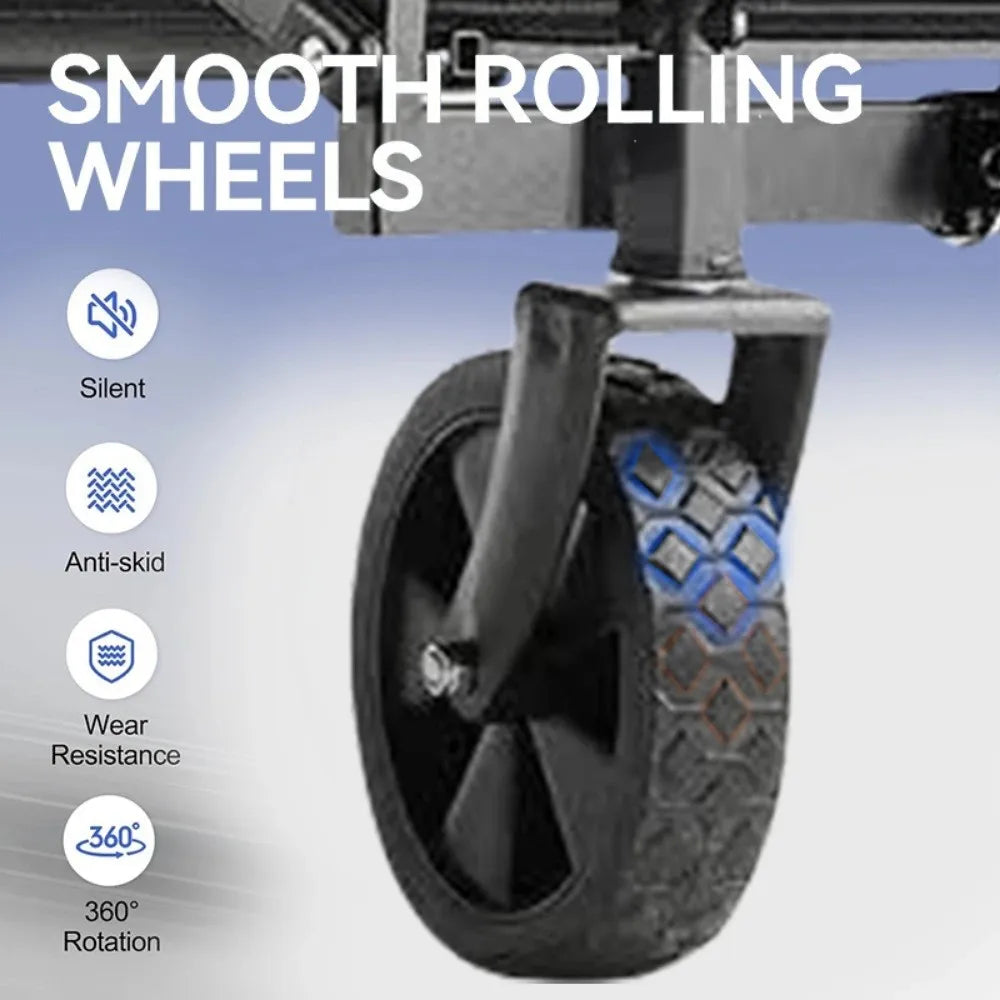 1PC Collapsible Foldable Wagon Cart With All-Terrain Wheels