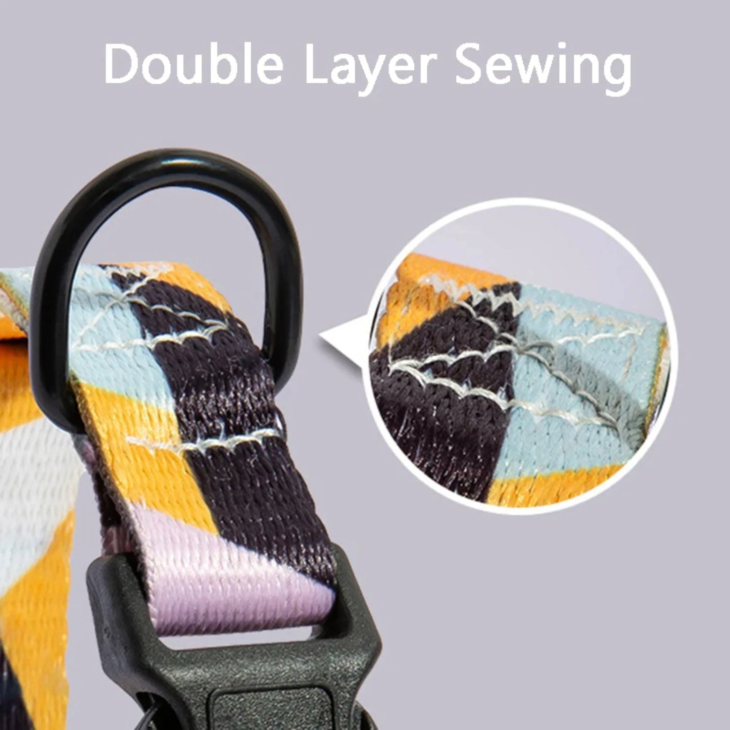 Stylish Adjustable Dog Collar and Leash Set for Pets