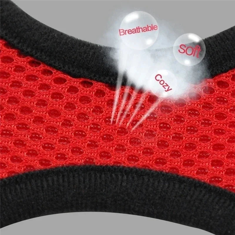 Adjustable Cat Dog Vest Walking Harness for Safe Outings