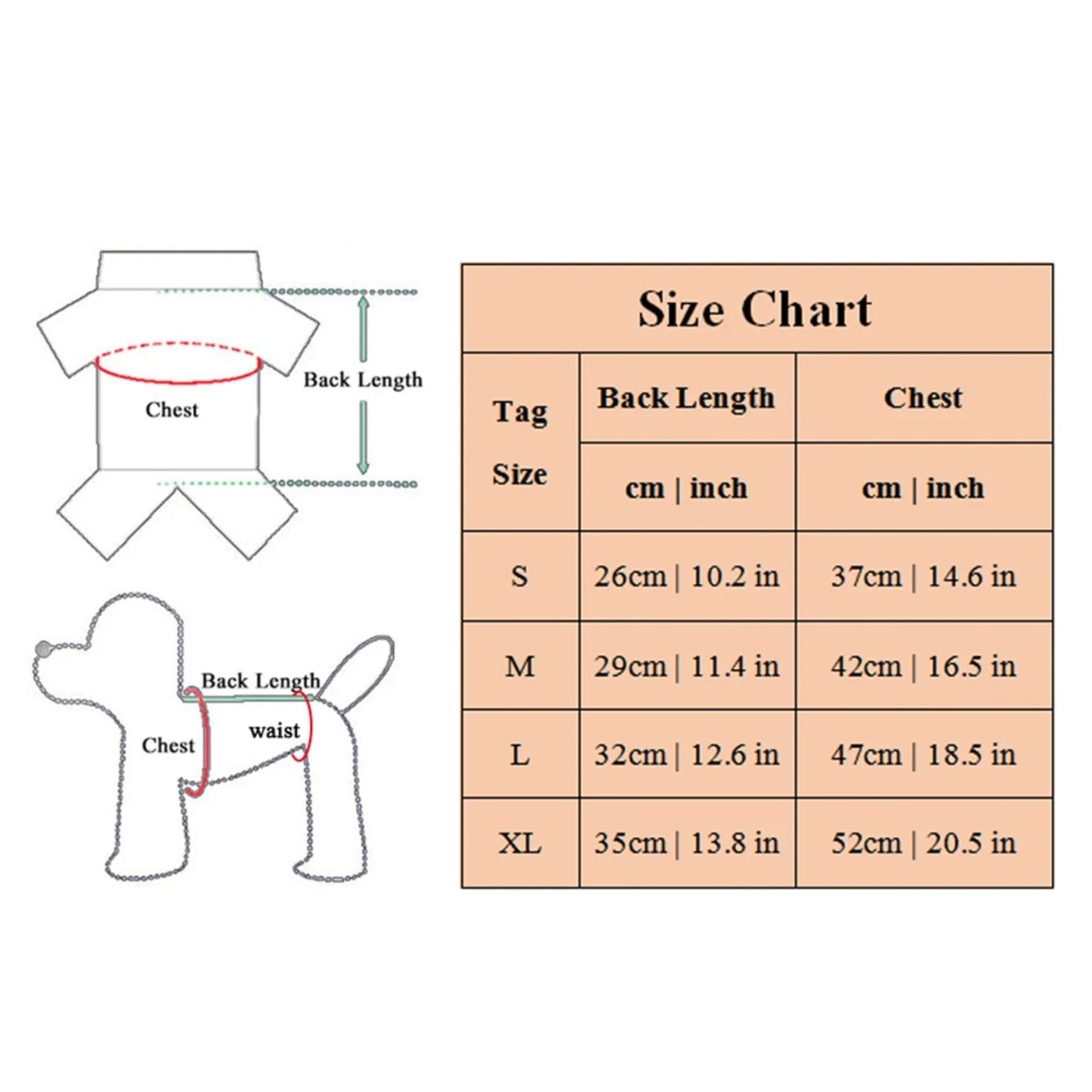 2PCS  Autumn Winter Dog Clothes